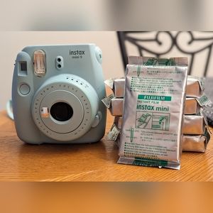 Instax Mini 9 Camera in Ice Blue